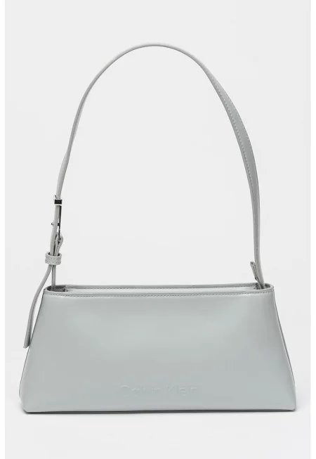 Чанта от еко кожа - Пастелносин