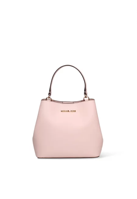 Чанта за рамо Aurelia Elite с отделяща се презрамка - Пастелнорозов