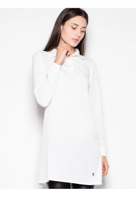 Дамска блуза  бежова - светло плетиво - дълъг ръкав