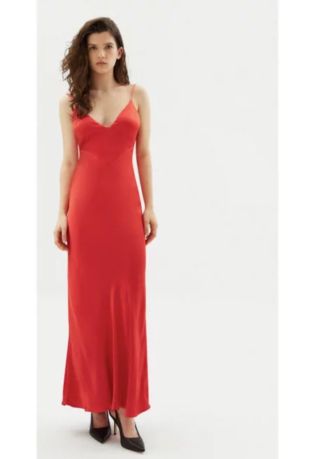 Дамска рокля - Бардо - 304921407 - Вискоза - Черна - Черен