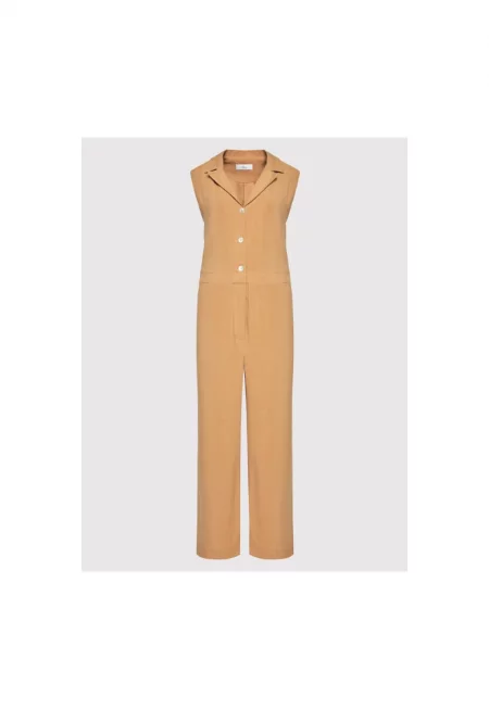 Дамски гащеризон -  300340226 - Вискоза - Кафяв