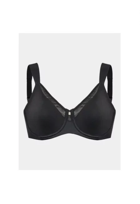 Дамски сутиен -  303437275 - Полиамид/Еластан - Черен - Черен