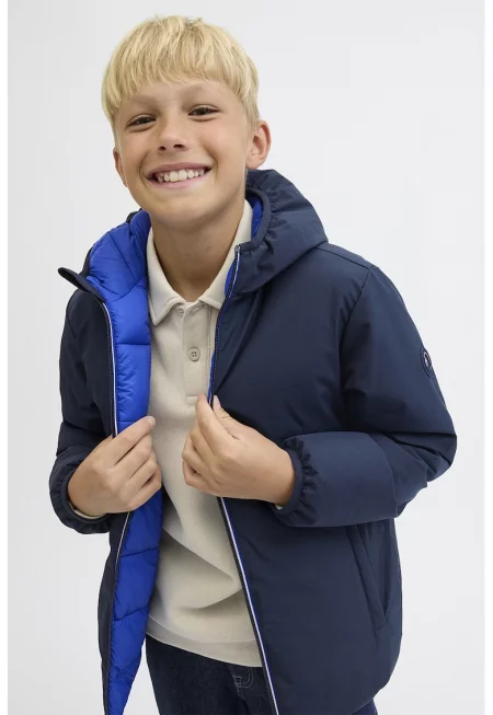 Двулицево яке с качулка