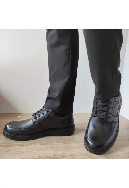 Ежедневни мъжки обувки  7D1903 Black - черни - Черен