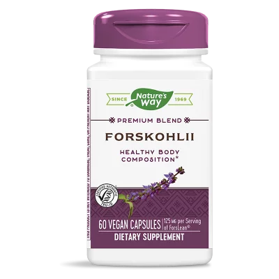 Форсколий - Изгаряне на мазнините и отслабване - Премиум екстракт, 250 mg х 60 капсули