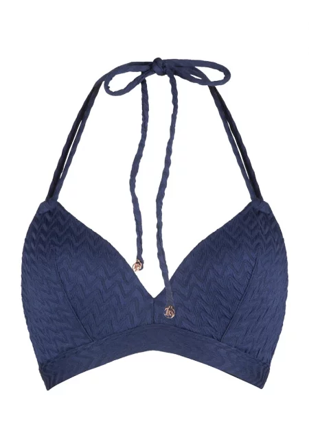 Халтер горнище на бански - Тъмносин