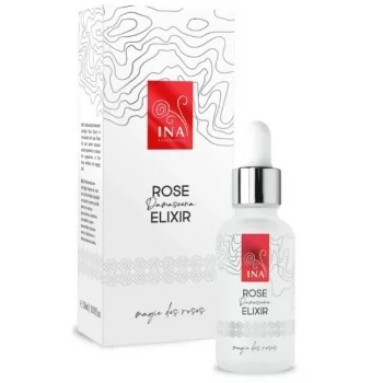 Интензивен Анти-Ейдж серум за лице с Био Розово масло - Rose Elixir ИНА ЕСЕНШЪЛС