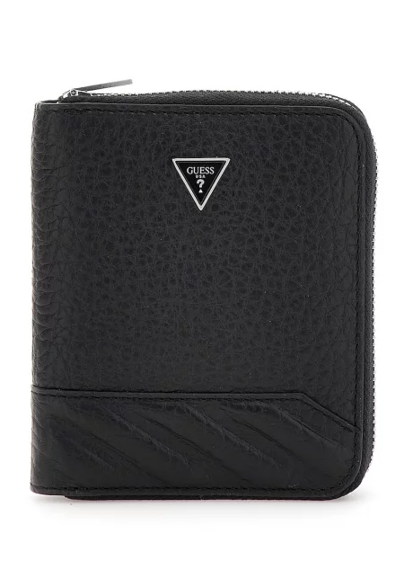 Кожен портфейл с цип