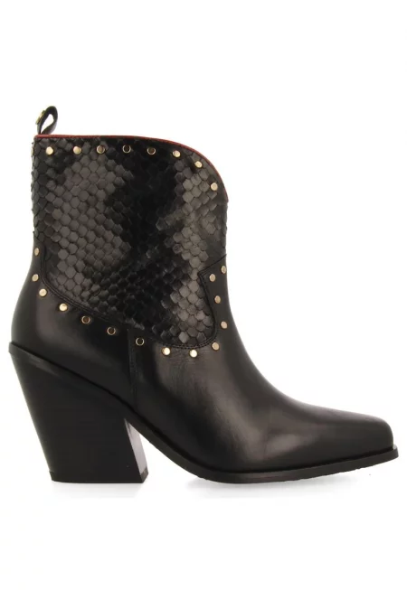 Кожени боти Sagerby - Черен