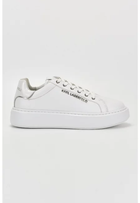 Кожени спортни обувки - Бял