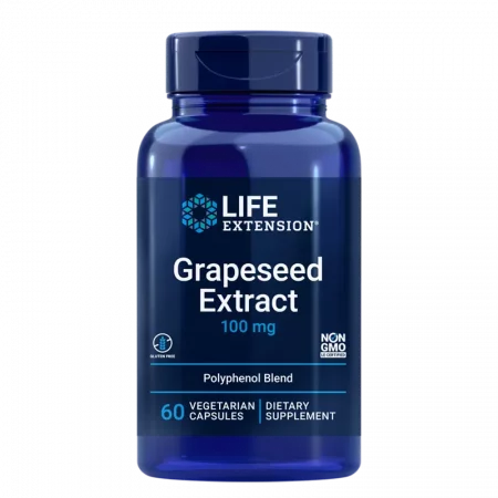 Кръвоносни съдове - Гроздово семе (екстракт), 60 капсули