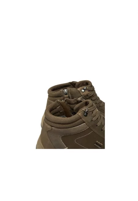 Мъжки ботуши  304274022 - Естествена кожа - Кафяви - Кафяв