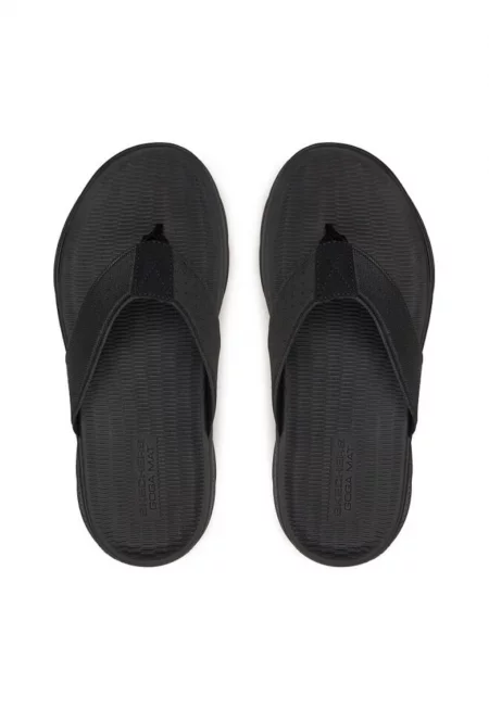 Мъжки чехли -  303650 - текстил - черни - Черен