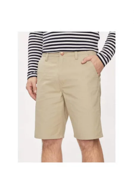 Мъжки къси панталони -  303594787 - Памук - Бежов - Бежов