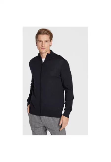 Мъжки пуловер -  300867587 - Вълнен - XL INTL - Син