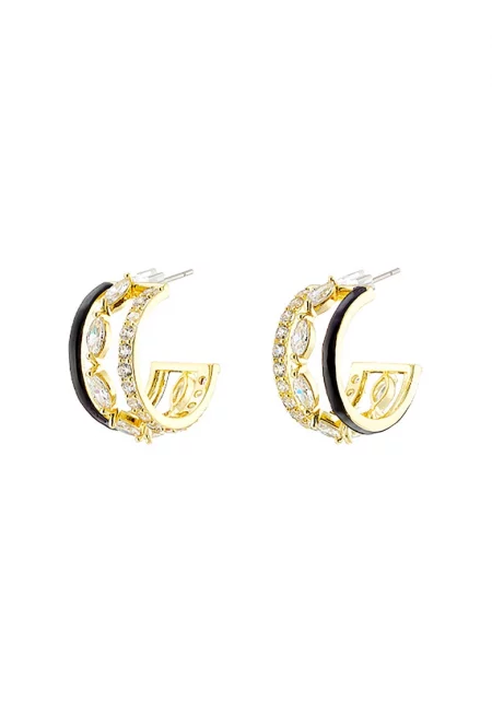 Обеци с 18K злато