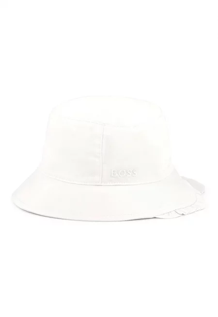 Памучна шапка Bucket с лого