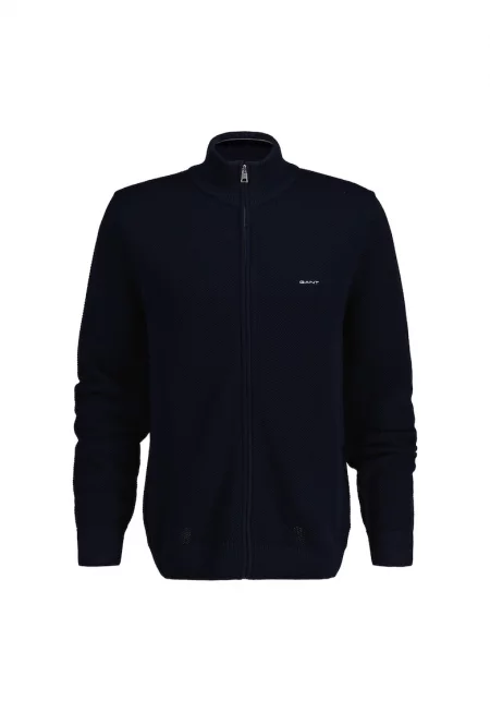 Памучна жилетка с цип