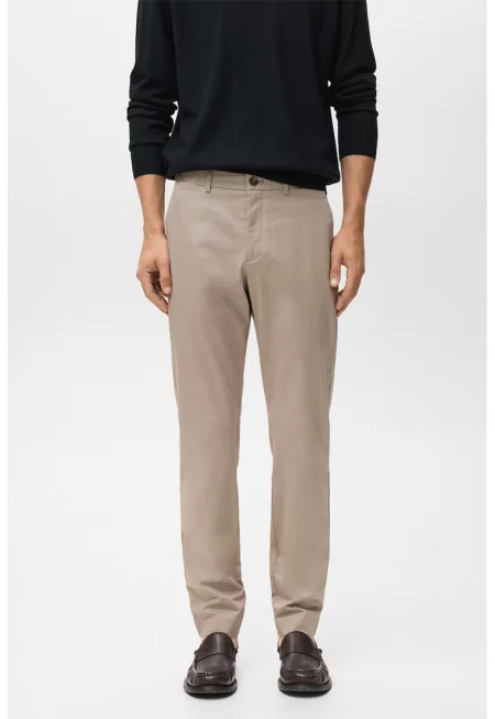 Панталон чино със средновисока талия