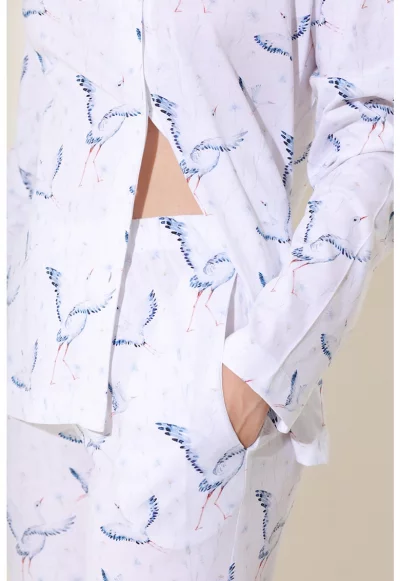 Пижама с модал Marla с шарка на птици