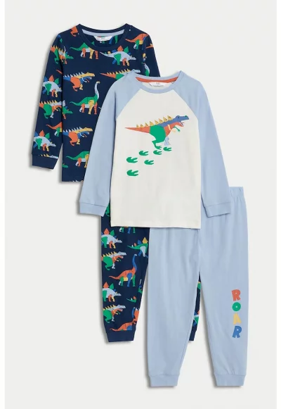 Пижама с щампа - 2 чифта