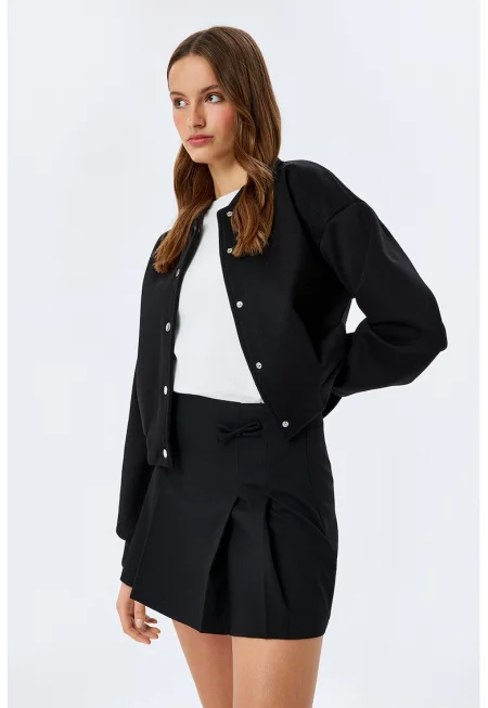 Плисирана къса пола