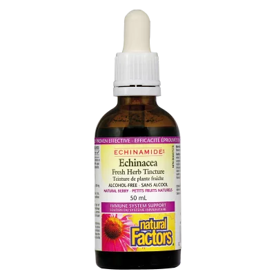 Простуда и грип Echinamide® - Тинктура с ехинацея, 50 ml (без алкохол)