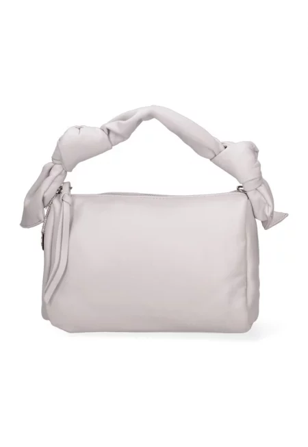 Ръчна чанта от еко кожа - Сив