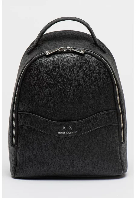 Раница Wave от еко кожа - Черен