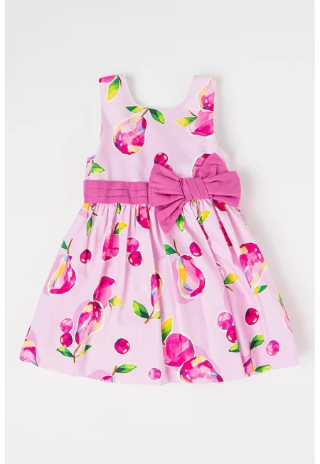 Разкроена рокля с десен