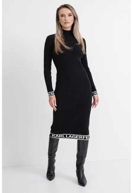 Рипсена рокля с лого