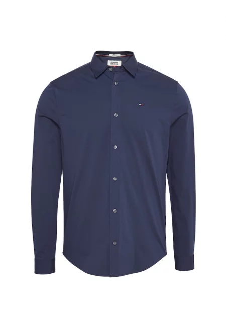 Риза по тялото - Тъмносин