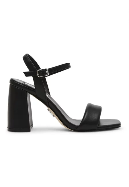 Сандали от кожа и еко кожа - Черен