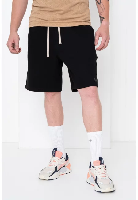 Шорти с връзка - Черен