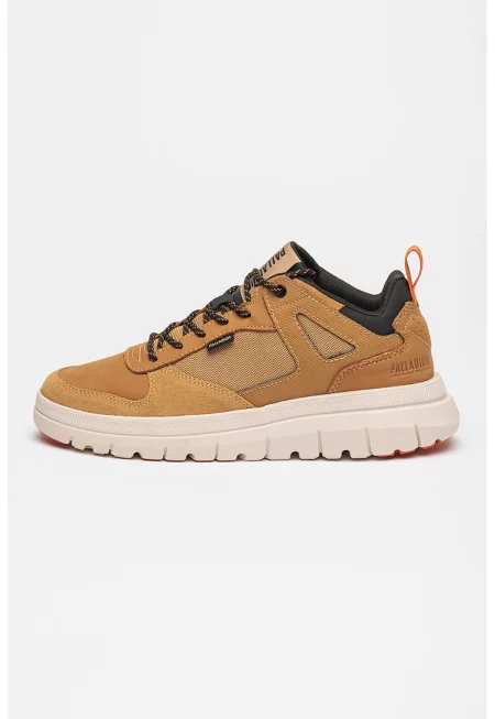 Скосени спортни обувки с велур