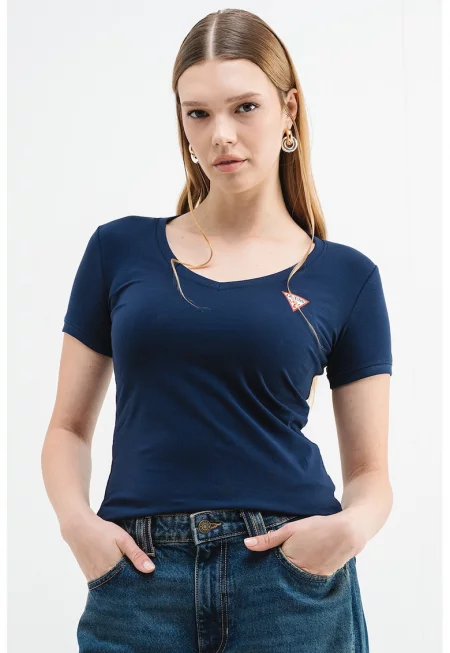 Слим тениска с шпиц