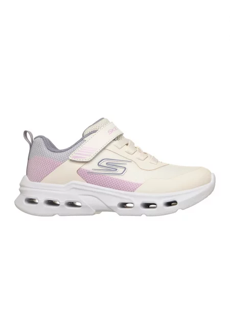Sneakers - Спортни обувки Glide-Step Drift с велкро и синтетика - Лилав/Розово/Светло бежово
