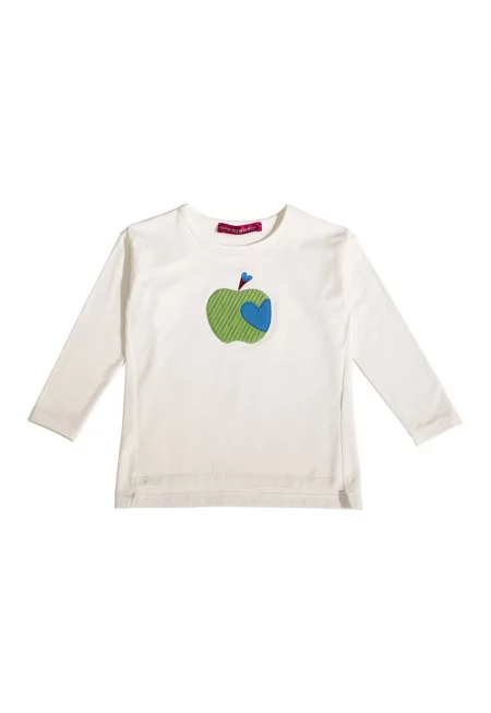 Стандартна блуза с овално деколте