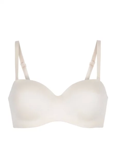 Сутиен с отделящи се презрамки - Бежов