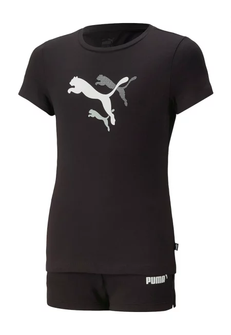 Тениска и къс панталон с лого