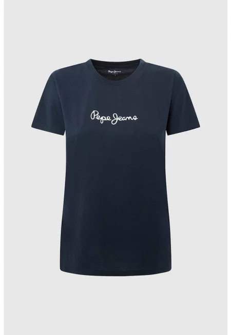 Тениска от памук с лого