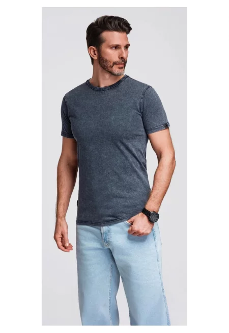 Тениска с избелял ефект  OM-TSWT-0116