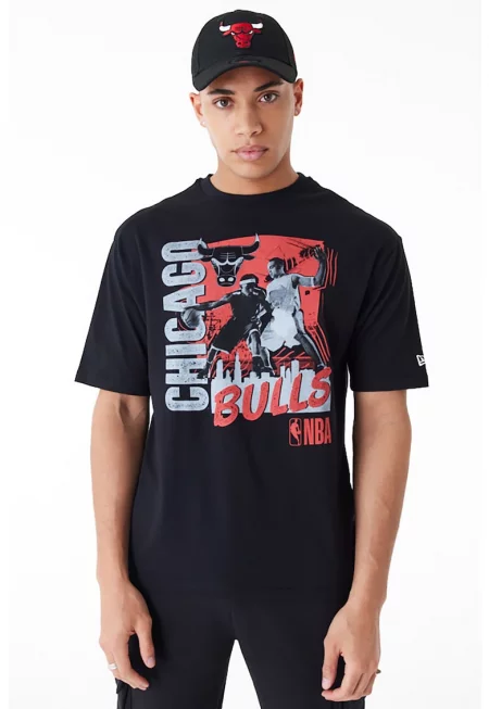 Тениска с щампа Chicago Bulls