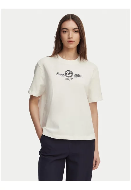 Тениска  VARSITY CREST MDRN C-NK SS TEE-WW0WW48713-YBL