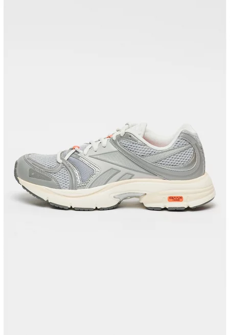 Унисекс спортни обувки Premier Road Plu с мрежести зони - Сив