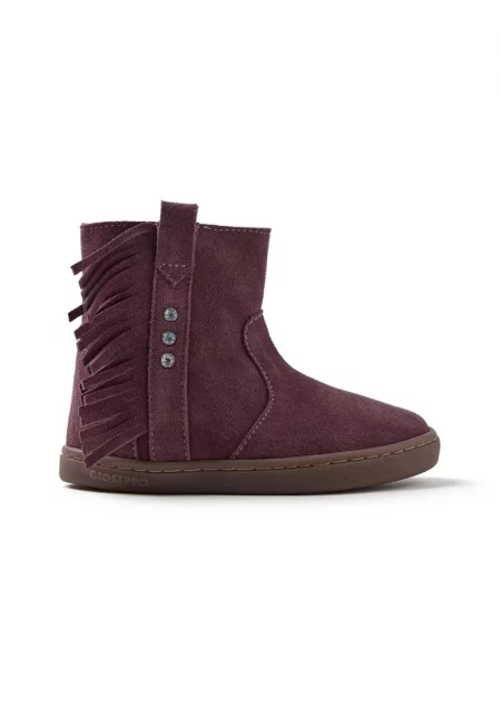 Велурени ботуши с ресни