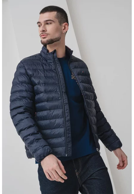 Зимно капитонирано яке - Ултрамарин синьо