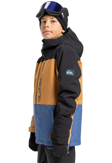 Зимно яке Side Hit Block Snowsports - Оранжев/Син