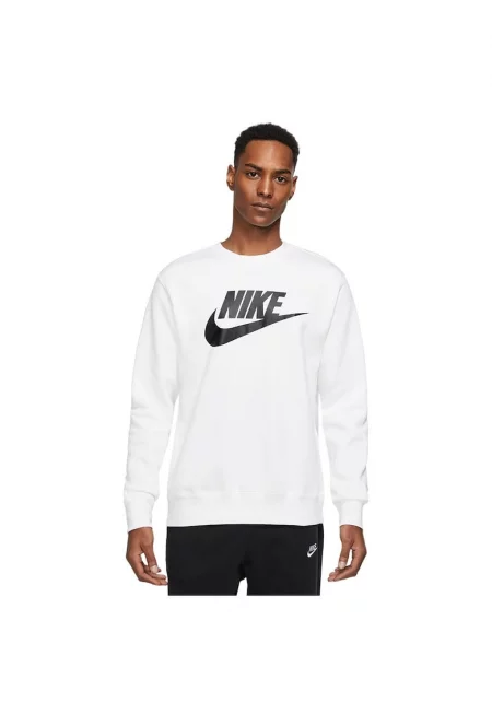 Блуза  Sportswear Club Fleece - удобна - мека - памук/полиестер - бяла -