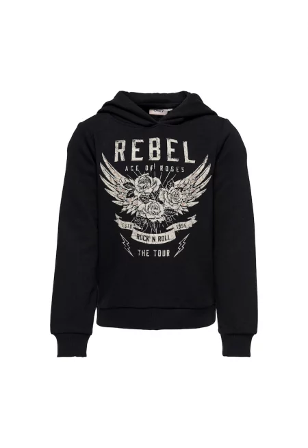 Блуза за момичета - САМО за деца - 300784846 - Памук - Черен